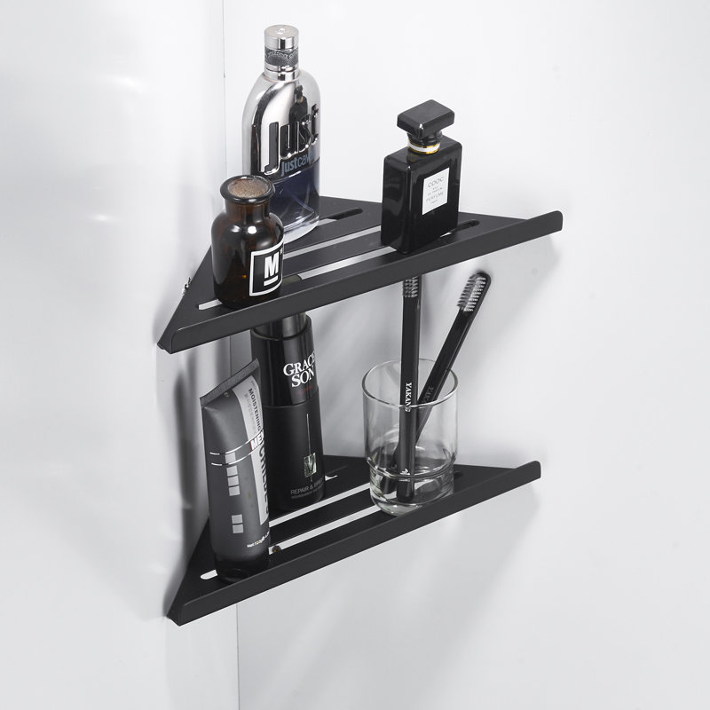 Rebrilliant Melvonia Drill / Screw Shower Shelf | Wayfair